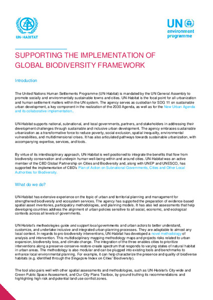 PDF) Development of a framework based on an ecosystem services